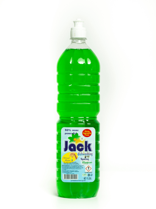 Препарат за домакински съдове „JACK“ 1 литра, Spring Flowers - Елена Амейз
